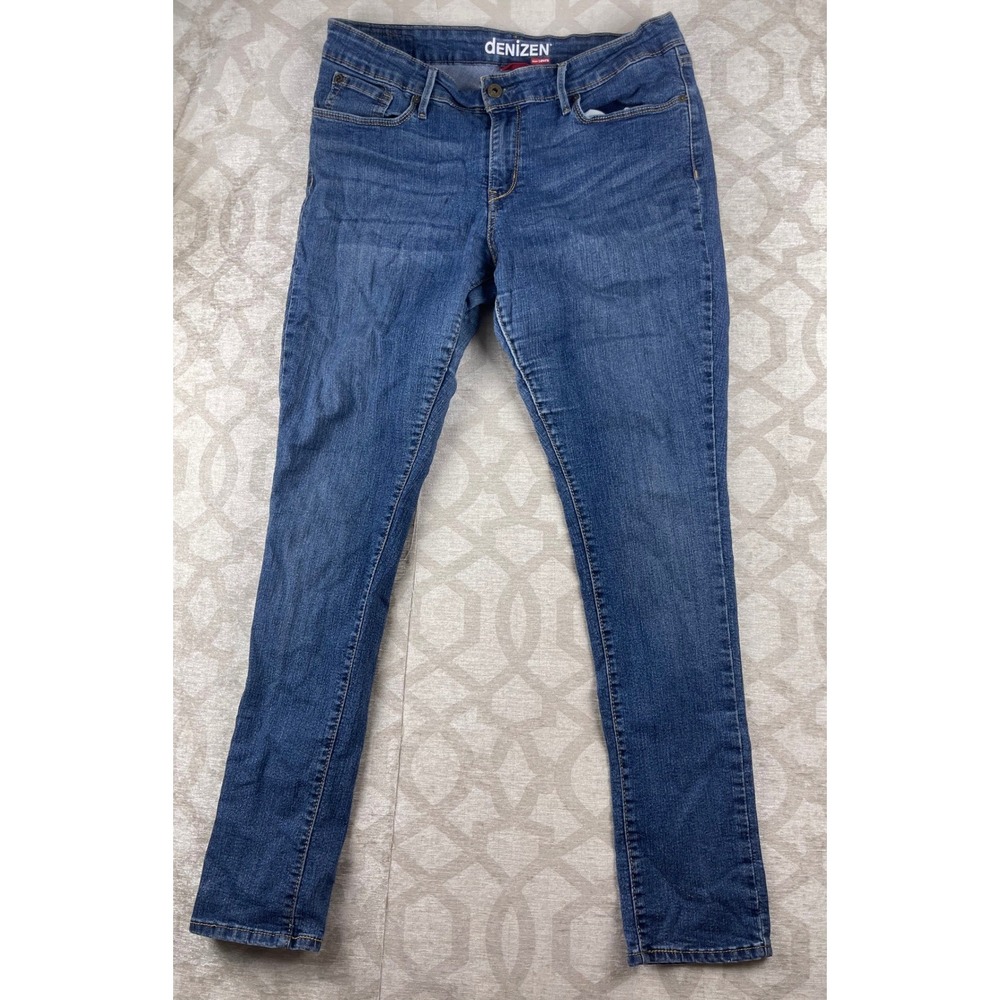 Denizen from Levi's Modern Skinny Women 16 Blue Good Stretch Denim Jeans - Picture 9 of 9